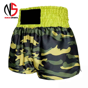 กางเกงชอร์ต Nurak สำหรับผู้ชาย พิมพ์ลายดิจิทัล ระบายอากาศได้ดี น้ำหนักเบา เหมาะสำหรับออกกำลังกาย MMA ต่อสู้ มวย ยิมนาสติก ผลิตภัณฑ์คุณภาพสูง - Product Image 6