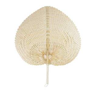 Bohemian Style Palm <b>Leaf</b> Handfan - High Quality Bamboo <b>Decor</b> for Home <b>Walls</b> - Product Image 1