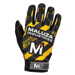High Grip Anti Slip Mechanics <b>Gloves</b> Padded Palm Touchscreen Heavy Duty Industrial Maintenance Utility Work <b>Gloves</b> OEM - Product Image 1