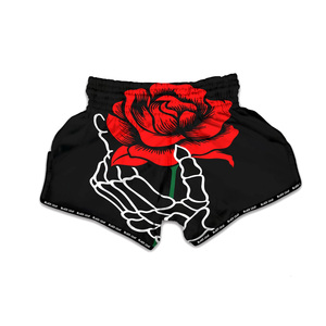 Pantalones Cortos de Muay Thai Personalizados de Fábrica de Ropa Deportiva de Alta Calidad, Pantalones Cortos de Boxeo OEM para Marcas Globales - Product Image 2