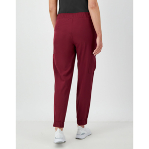 กางเกงคาร์โก้ผู้หญิงสีพื้นเรียบแบบมีซิป ทรงทันสมัย สวมใส่สบาย เหมาะสำหรับใส่ในชีวิตประจำวัน และขายส่งกางเกงคาร์โก้ผู้หญิง - Product Image 5