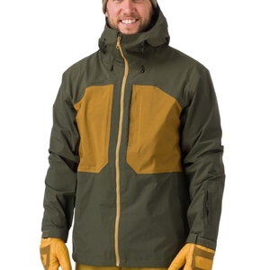 Chaqueta de Esquí Impermeable para Hombre, Chaqueta Cortavientos, Abrigo de Nieve Cálido con Capucha y Pantalones, Conjunto de Esquí para Hombre para Actividades al Aire Libre - Product Image 2