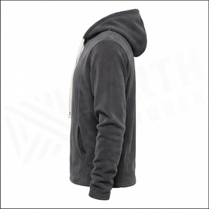 Sudadera con Capucha de Forro Polar para Hombre North Approach, Corte Regular, Informal, con Estampado de Letras Negras, Bolsillo Delantero, para Otoño - Product Image 3