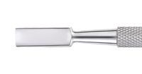 Pousse-cuticules professionnel en acier inoxydable avec cuillère double face et pointe fine pour manucure, pédicure, nail art et usage domestique