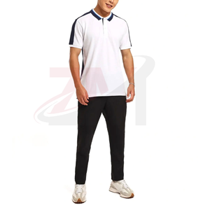 เสื้อโปโลสั่งทำพิเศษลดราคา แขนสั้น ผู้ชาย ผ้าโพลีเอสเตอร์ 100% แห้งเร็ว เสื้อยืดโปโลผ้าฝ้ายไซส์ใหญ่สำหรับเล่นกอล์ฟ ลดราคา - Product Image 4