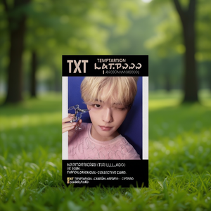 TXT Temptation Lullaby Ver. Tarjeta Fotográfica Oficial de Soobin - Tarjeta Coleccionable de K-Pop - Product Image 3