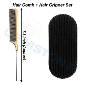 Stainless Steel Gold Hair Extension Tools Kit with 2 Hole Micro <b>Beads</b> Closer Plier Micro <b>Bead</b> Opener Plier Loop Hook Hair Grippe - Product Image 6