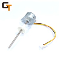 La vis-mère de 25mm traverse le mini moteur pas à pas le moteur pas à pas linéaire fileté 5v