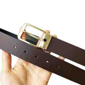 Cinturones de Cuero Vacuno al por Mayor 2026, Unisex, Casuales, Ecológicos, Duraderos, de Alta Calidad, Color Personalizado, Servicio OEM - Product Image 4