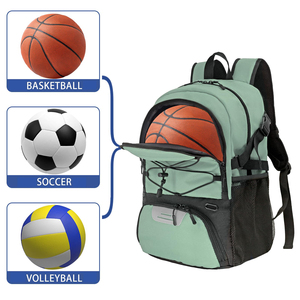 <b>Backpack</b> Basketball Baseball Football <b>Backpack</b> Soccer Bag with Embroidery and Sublimation - Product Image 3