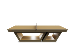 Mesa de Ping Pong Angostura de Lujo Moderna con Base Metálica, Mesa de Juego Profesional para Interiores, para Casa o Club - Product Image 5