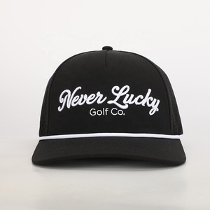 Oem Wholesale Custom Embroidery 5 Panel Sports Gorras Laser Cut Hole Golf <b>Hat</b> Oem High Quality Polyester Waterproof Baseball <b>Cap</b> - Product Image 3