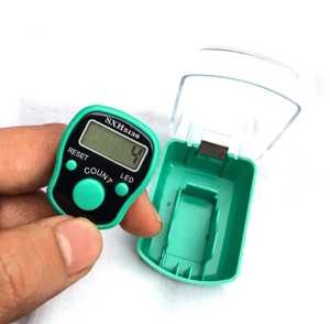 Contador de Tasbeeh Islámico, Tipo Anillo, Manual, Recargable, Digital, Contador de Dedos - Product Image 5