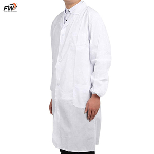 New Fashion Men Lab Coat Medical Scrub Long Sleeves Comfortable Anti Wrinkle Healthcare Lab Coat For Doctors With Custom Options - Product Image 4