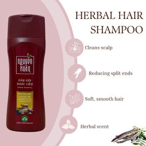 Traditional Herbal Anti-Dandruff <b>Shampoo</b> Natural Hair Cleanser Herbal Extracts Strengthening Hair Care Scalp Nourishing Gentle - Product Image 2
