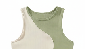 Débardeurs pour femmes personnalisés, mignons et élégants, sans manches, pour femmes et jeunes filles, en jersey respirant, coupe ajustée, avec appliques sur le devant, longueur courte - Product Image 3