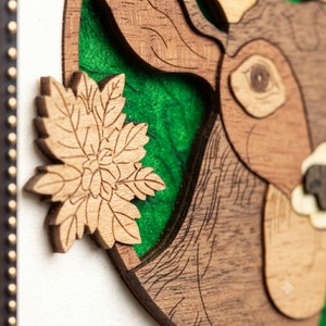 Caja de Almacenamiento Moderna Multifuncional de Madera Natural de Primera Calidad para Montar en la Pared, para Sala de Estar y Almacenamiento de Joyas - Product Image 6