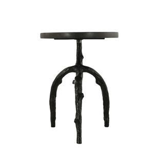 Oval Shape Top Aluminum Casted Side <b>Table</b> for <b>Living</b> <b>Room</b> <b>End</b> <b>Table</b> - Product Image 1
