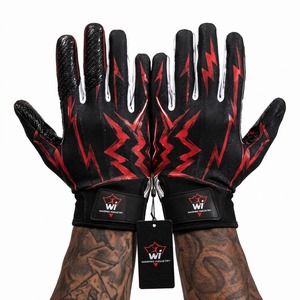 Sticky Grip Football <b>Gloves</b> for Receivers and Running Backs, Lightweight Design for Enhanced Catching Ability - Product Image 6