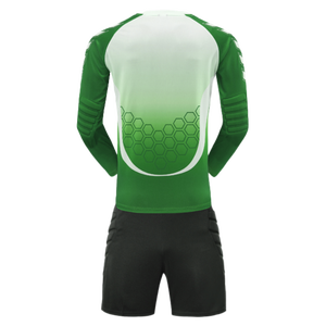 Conjunto de camiseta protectora sin tirantes con cuello en V, transpirable, con estampado de portero de fútbol unisex, camiseta de portero de manga larga - Product Image 4