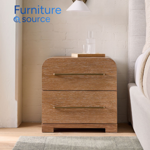 Table de nuit en bois de qualité supérieure Mobilier de chambre d'hôtel durable et élégant Fourniture de qualité abordable d'usine OEM ODM Vietnam pour les centres de villégiature - Product Image 3