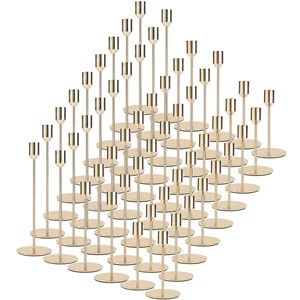 Candelabros de Latón al por Mayor |   Portavelas de Metal Dorado al por Mayor - Product Image 1