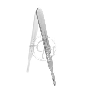 Cuchilla de precisión con mango de calidad médica que ofrece estabilidad y comodidad para tareas de corte detalladas. Instrumento reutilizable. - Product Image 6