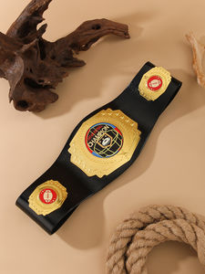 เข็มขัดแชมป์แบบกำหนดเองคุณภาพสูง หนังแท้ งานแฮนด์เมด สลักลาย สไตล์สปอร์ต เป็นมิตรกับสิ่งแวดล้อม สำหรับทุกเพศ ขนาด 20 ซม. x 130 ซม. - Product Image 5