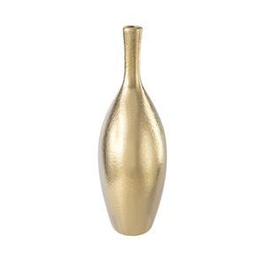 Modern Handmade Iron Coastal Tabletop Flower <b>Vase</b> Gold Finish High Quality Eco-Friendly Decorative Metal <b>Vase</b> for Interior - Product Image 1