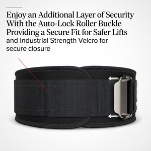 Cinturón de Protección Profesional de Neopreno Duradero, Ligero y Resistente para Entrenamiento Intenso en el Gimnasio, Sentadillas y Peso Muerto - Product Image 3