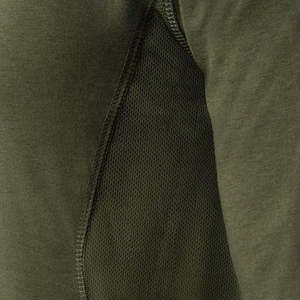 เสื้อยืดคอกลมแขนยาวสีดำ ผ้าฝ้าย สีพื้น สวมใส่ได้ทุกวัน - Product Image 6