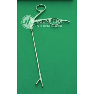 Moona E.N.T. Instruments AR-11900NR Pince de préhension droite pour arthroscopie, 13 cm, gaine 3,4 mm, 1x2 dents, pour genou orthopédique - Product Image 3