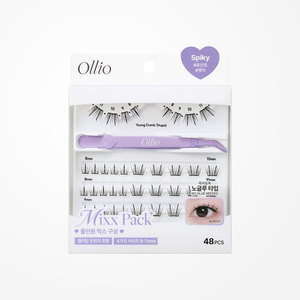 Extensions de cils Vavalash Ollio, pack mixte sans colle, cils effilés, extensions de cils DIY - Product Image 4