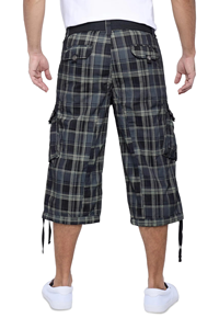 Shorts cargo Wyoming personnalisés de haute qualité, nouveaux, avec ceinture, 100% coton, shorts d'été pour hommes - Product Image 5