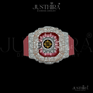 Reloj de pulsera con diamantes para hombre o mujer, diamantes Moissanite VVS premium, reloj G-Shock estilo HipHop al mejor precio. - Product Image 2