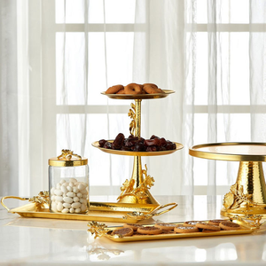 ถาดเก็บของทองเหลืองแท้ทำมือระดับพรีเมียม พร้อมหูจับเสริมความแข็งแรง ดีไซน์ทันสมัย ใช้กับเครื่องล้างจานได้ ทำความสะอาดง่าย เหมาะสำหรับงานรับรองระดับราชวงศ์ - Product Image 4