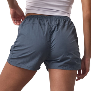 Shorts Azules con Volantes para Mujer, Corte Holgado, Transpirables, Shorts de Verano Casuales, Ropa de Playa, Ropa Informal - Product Image 2