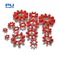 Couplage en caoutchouc élastomère souple en polyuréthane écologique, personnalisable OEM, avec structure de support mâchoire/araignée standard