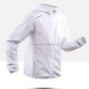 Chaqueta Cortavientos Deportiva para Exteriores, Ligera, Impermeable, con Capucha, Estilo Vintage, para Hombre y Mujer, para Correr, Senderismo, Viajes, Transpirable, de Lona - Product Image 1