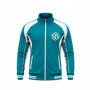 Conjunto Deportivo de Lujo para Hombre |   Chaqueta Deportiva Moderna y Pantalones Jogger |   Ropa Deportiva Ligera de Invierno 100% Poliéster - Product Image 3