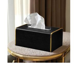 กล่องใส่กระดาษทิชชูทรงสี่เหลี่ยมทำจากไม้โอ๊คแข็ง ดีไซน์หรูหรา พร้อมผิวไม้สวยงาม สำหรับโต๊ะอาหารในโรงแรมและร้านอาหาร จากซัพพลายเออร์บังกลาเทศ - Product Image 1