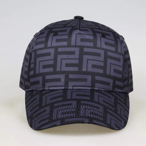 Unisex 6-Panel Snapback <b>Cap</b> Geometric Pattern Adjustable Fit Casual <b>Hat</b> for Adults Four Seasons Wear - Product Image 6