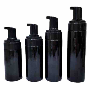 Flacon pompe vide noir mat pour savon moussant cosmétique avec distributeur givré, impression de logo personnalisée, fournisseur du Vietnam - Product Image 5