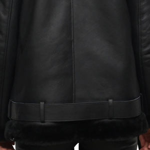 Veste en cuir pour femmes de haute qualité, vente en gros, design personnalisé, manches longues, respirante, vêtements de rue, veste en cuir pour femmes - Product Image 6