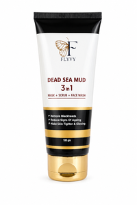Lodo del Mar Muerto 3 en 1 — Mascarilla + Exfoliante + Limpiador Facial |   Eliminación de Puntos Negros, Antienvejecimiento - Product Image 2