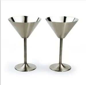 Copper Goblet Wine Glass with <b>Straw</b> for Drink Metal Cocktail Glass or Vodka Martini Glasses Parties & Weddings - Product Image 6