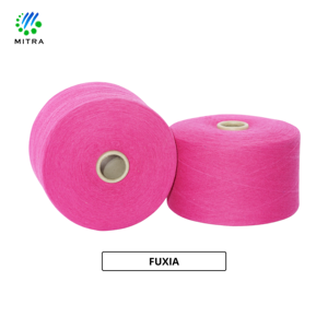 เส้นด้ายผสมฝ้ายโพลีเอสเตอร์ TC รีไซเคิลได้รับการรับรองมาตรฐาน GRS สำหรับงานถักและทอ - Product Image 3