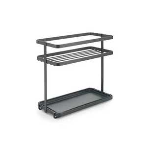 3 Tier Stainless Steel Corner <b>Shower</b> Caddy Storage Rack <b>Shelf</b> Organizer Stand Heavy Duty Metal Wire Basket <b>For</b> Bathroom Kitchen - Product Image 3