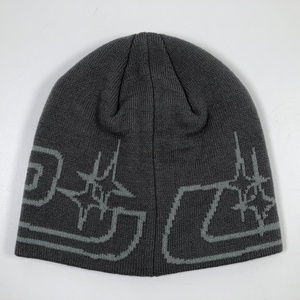 Fashion <b>Cap</b> Custom Color Beanie Hat Soft Knit <b>Winter</b> <b>Cap</b> with Pattern Design Unisex Warm Street Style Beaded Beanies - Product Image 1