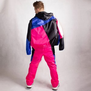Conjunto Deportivo Unisex con Capucha, Cortavientos, Ligero, de Poliéster, para Invierno, con Bolsillos Laterales - Product Image 6